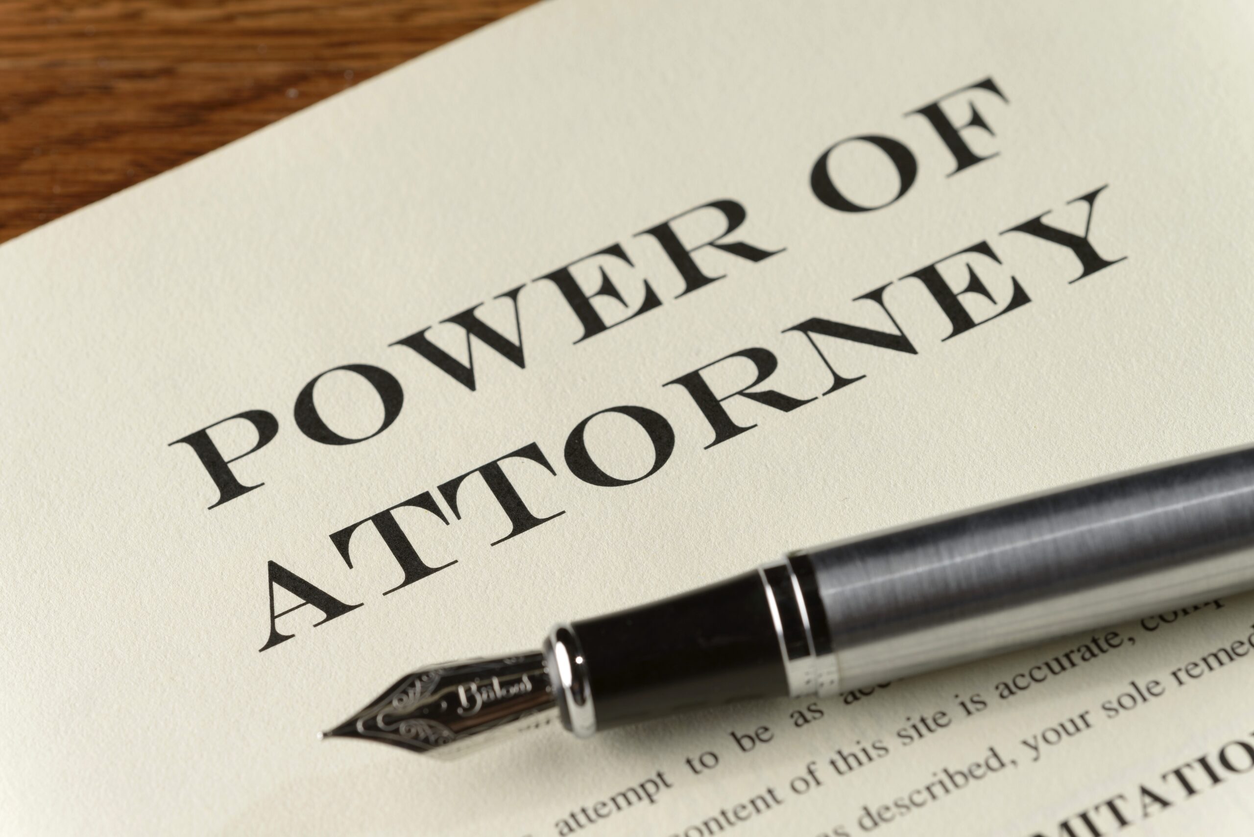 What Does Power of Attorney Mean?